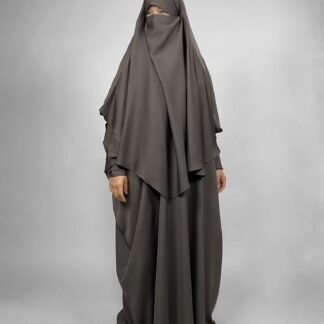 Mocha Butterfly Abaya
