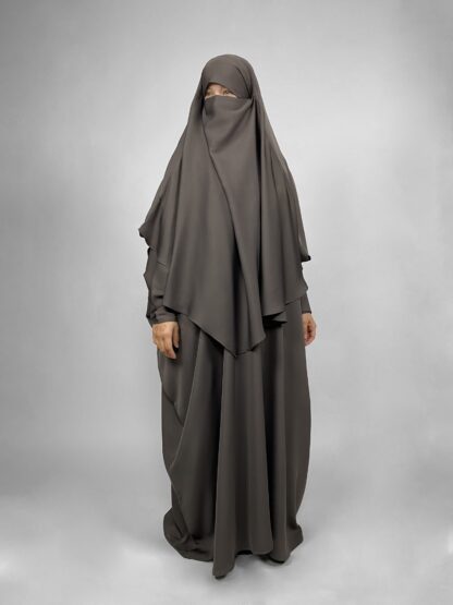 Mocha Butterfly Abaya